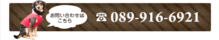 お問い合わせは089-916-6921